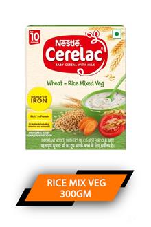 Cerelac 3 Wheat Rice Mix Veg 300gm